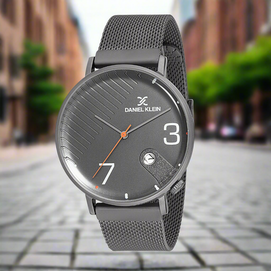 Men's Gray Tone Watch